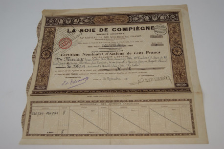 La soie de Compiègne