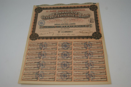 Le Maroc agricole et commercial