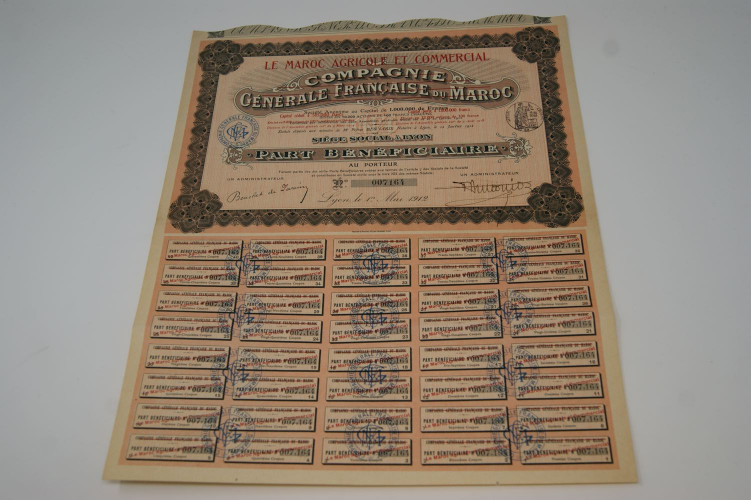 Le Maroc agricole et commercial