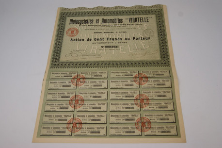 Motocyclettes et automobiles Viratelle