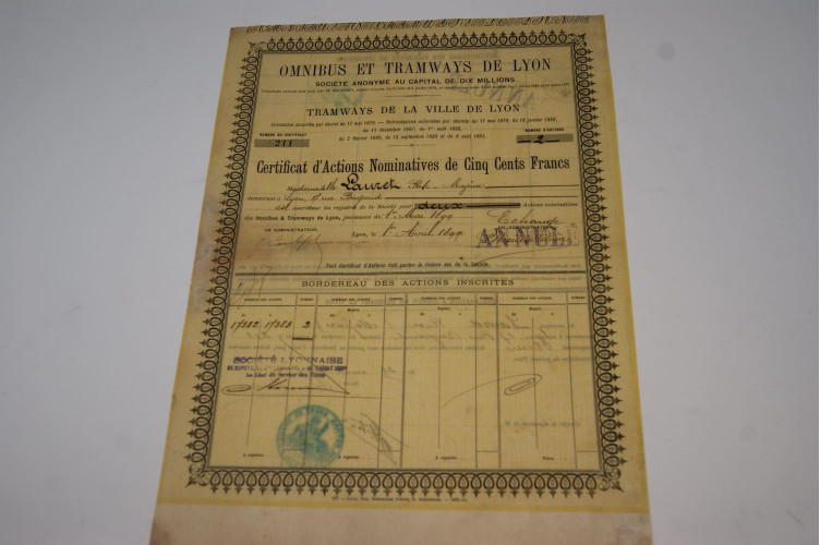 Omnibus et tramways de Lyon