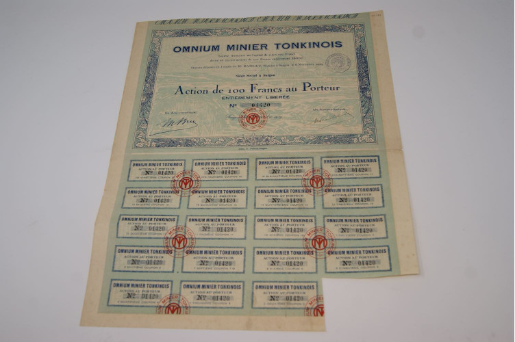 Omnium minier tonkinois