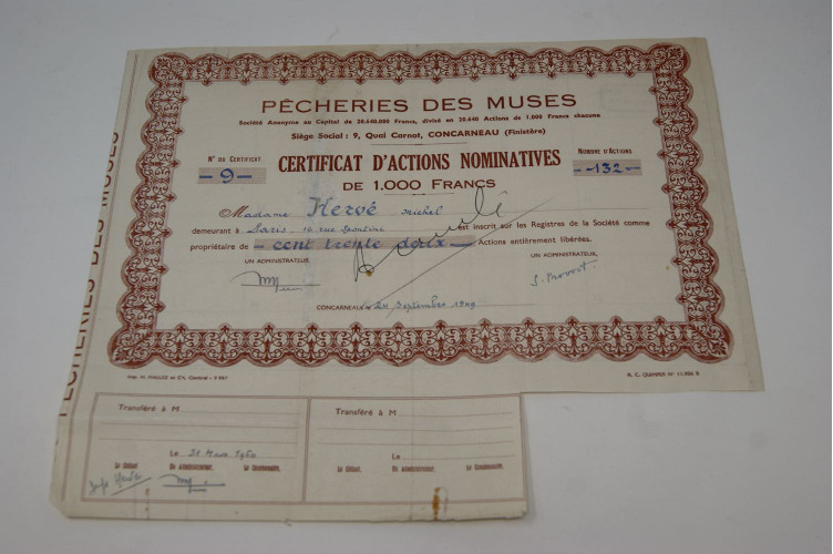 Pêcheries des Muses