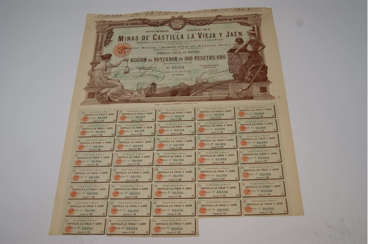 Sociedad anonima de minas de Castilla la Vieja y Jaen