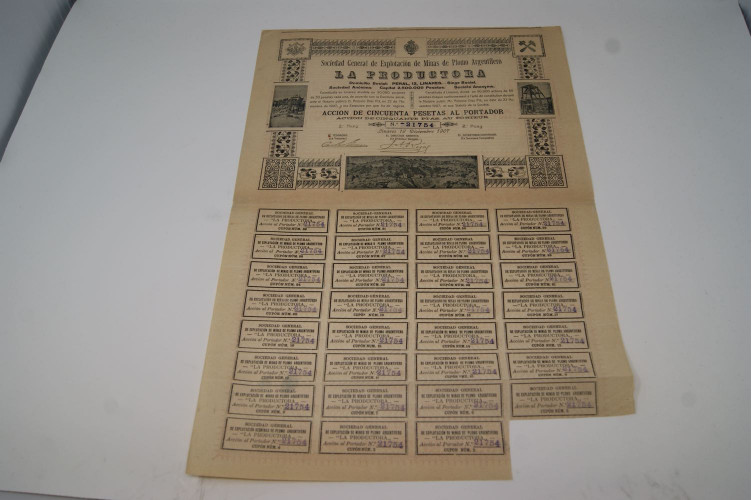 Sociedad General de Explotacion de Minas de Plomo Argentifero La Poductora