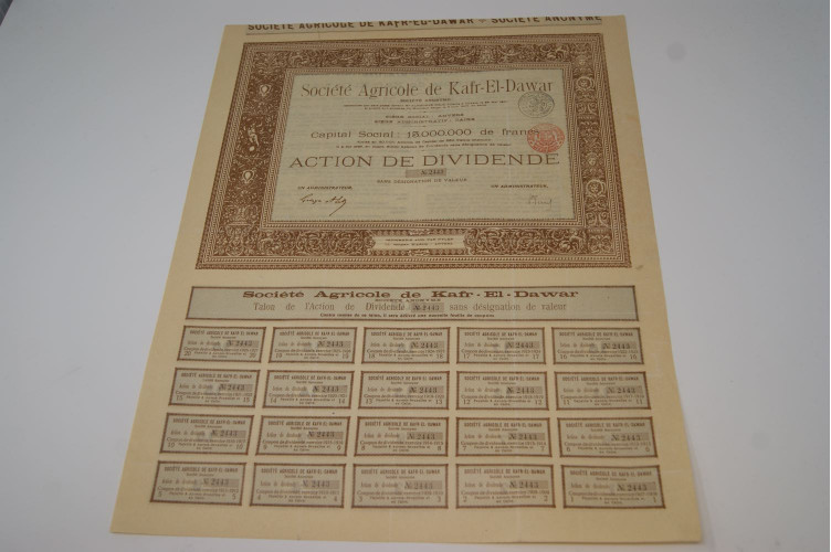 Société agricole de Kafr-El-Dawar
