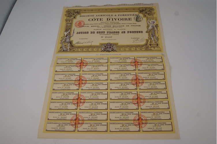 Société agricole et forestière de la...