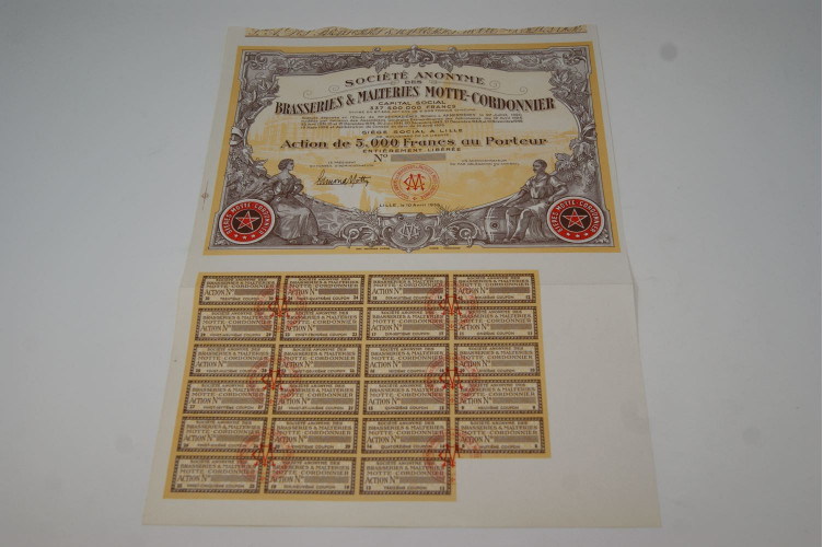 Société anonyme des brasseries et malteries Motte-Cordonier