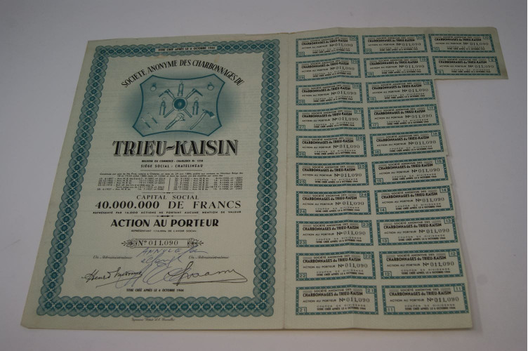 Société anonyme des charbonnages du Trieu Kaisin
