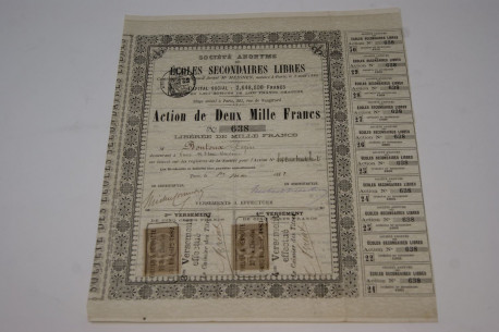 Société anonyme des écoles secondaires libres