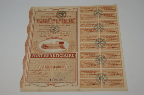 Société anonyme des Etablissements Grümmer