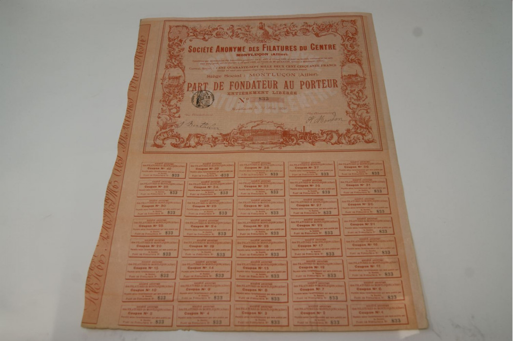 Société anonyme des filatures du centre