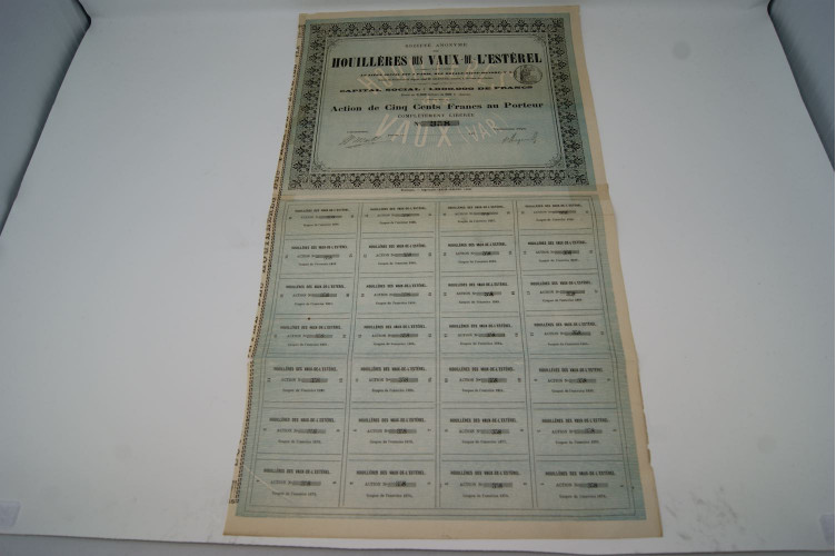 Société anonyme des houillères des Vaux-de-l'Estérel