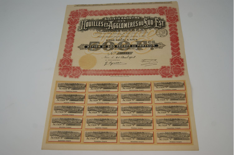 Société anonyme des Houilles et Agglomérés du sud-est