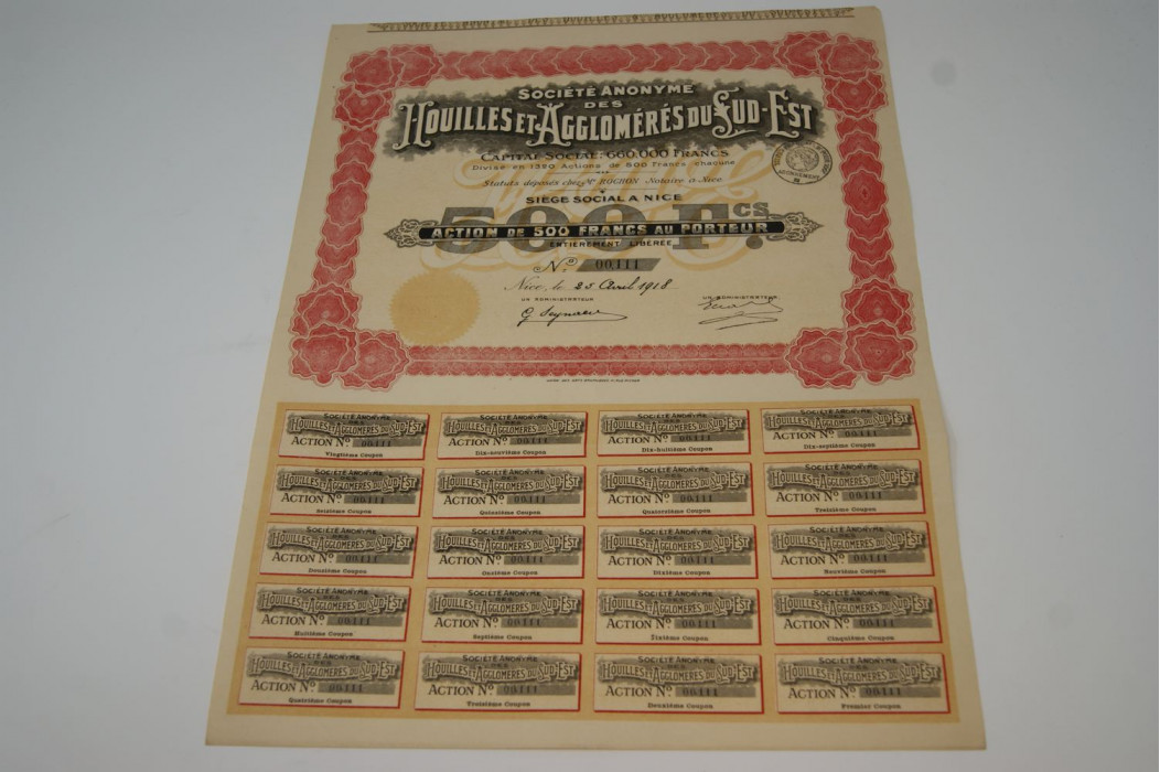 Société anonyme des Houilles et Agglomérés du sud-est