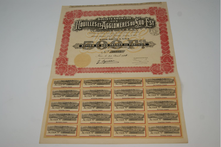 Société anonyme des Houilles et...