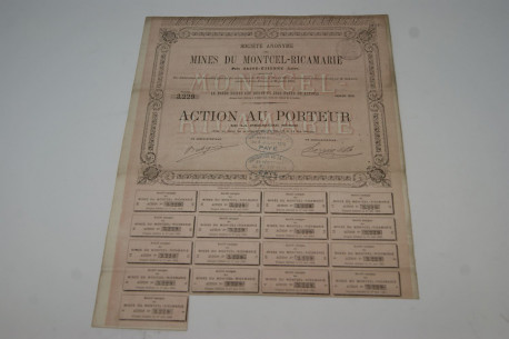 Société anonyme des mines du Montcel-Ricamarie