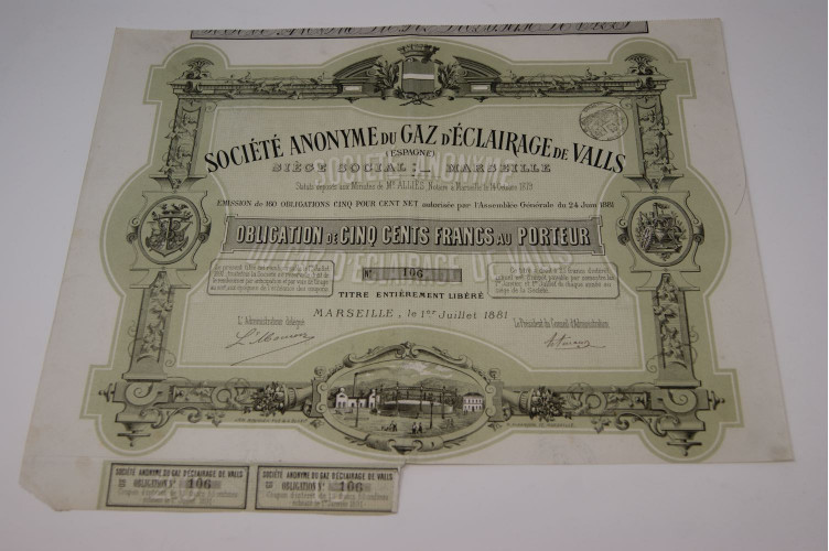 Société anonyme du gaz d'éclairage de Valls