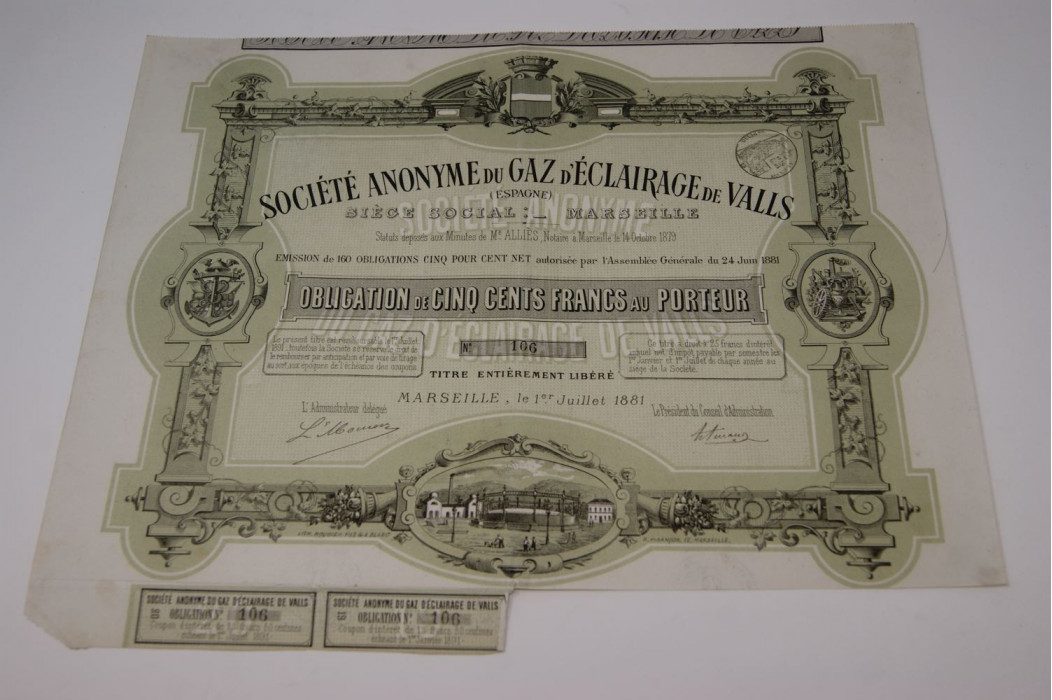 Société anonyme du gaz d'éclairage de Valls