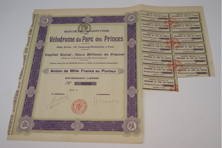 Société anonyme du Vélodrome du Parc des Princes