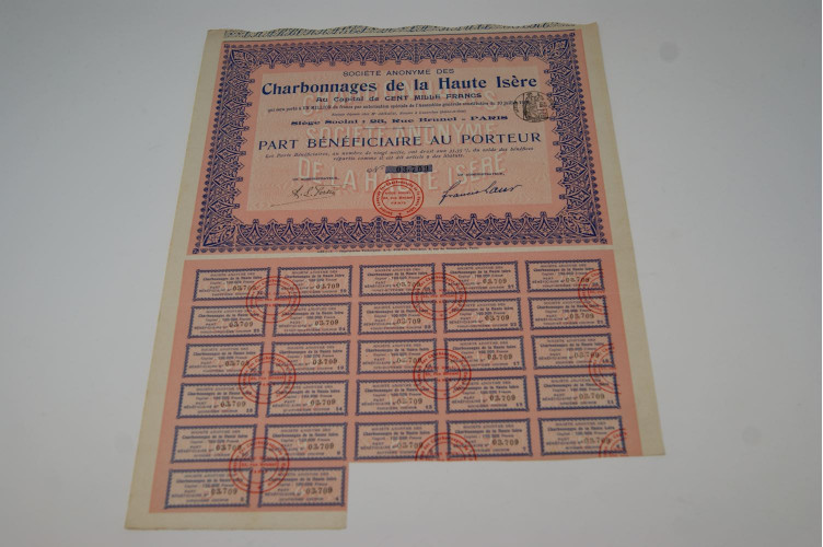 Société anonymee des charbonnages de...