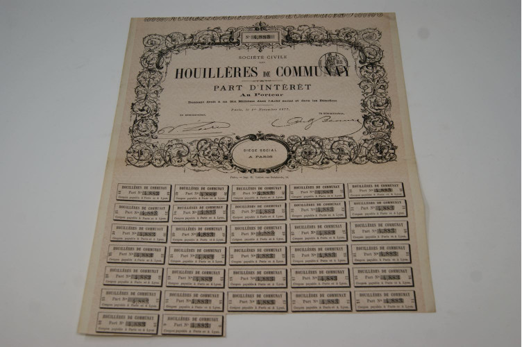Société civile des houillères de communay