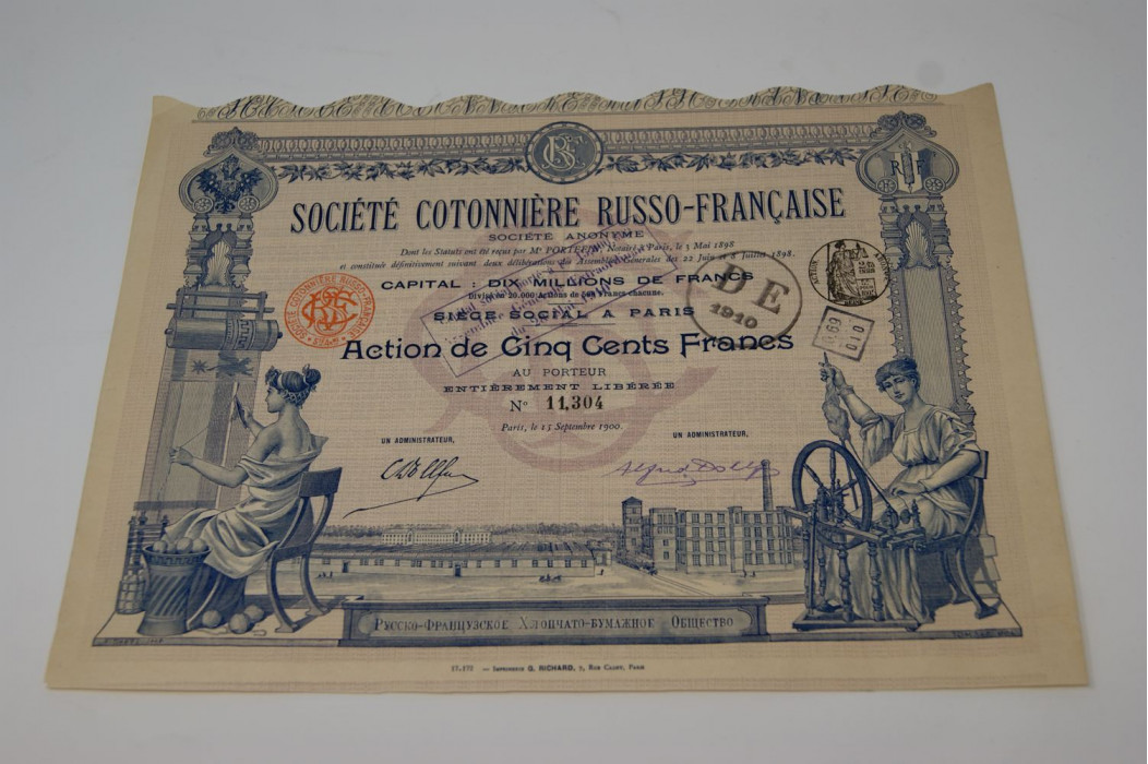 Société cotonnière Russo-Française
