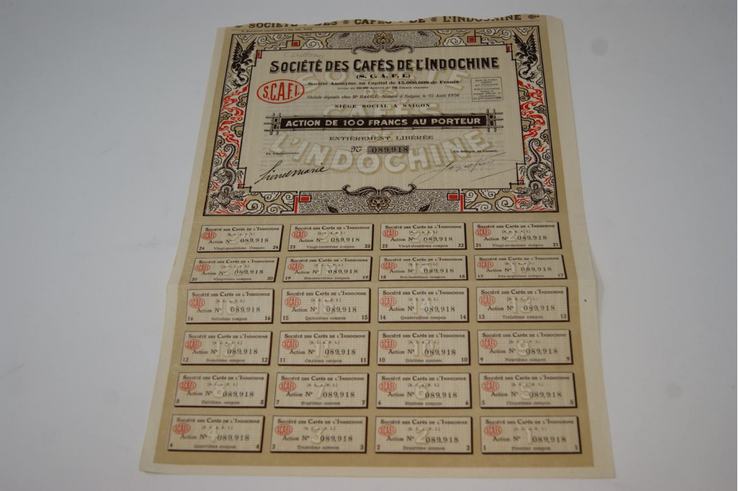 Société des cafés de l'Indochine