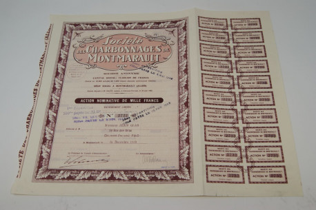 Société des charbonnages de Montmarault