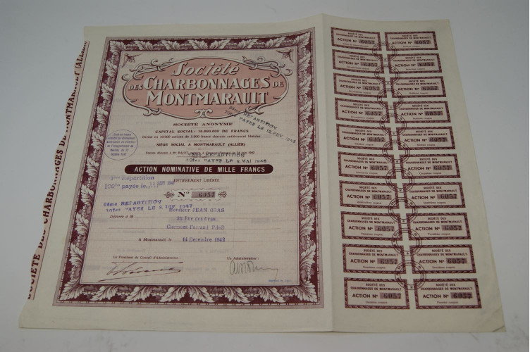 Société des charbonnages de Montmarault