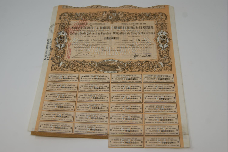 Société des chemins de fer de Madrid à Caceres et au Portugal