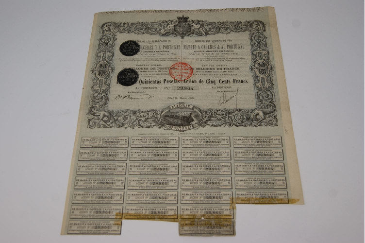 Société des chemins de fer de Madrid à Caceres et au Portugal