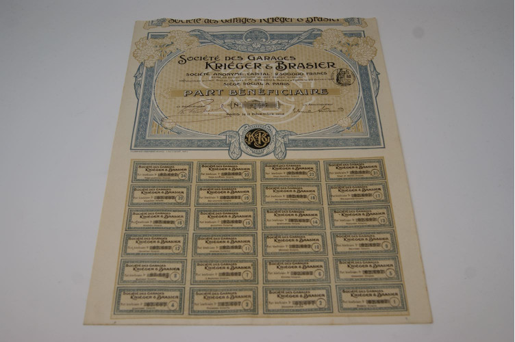 Société des garages Kriéger & Brasier