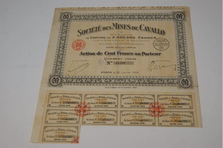 Société des mines de Cavallo