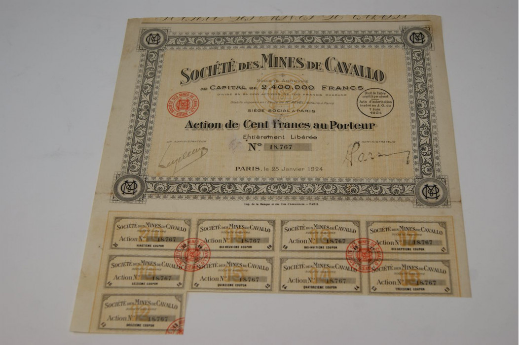 Société des mines de Cavallo