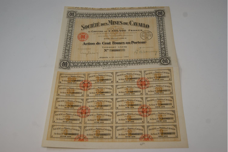 Société des mines de Cavallo