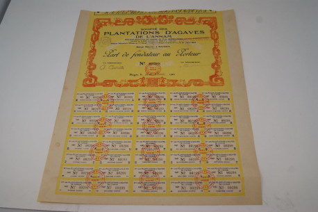 Société des plantations d'agaves de l'Annam