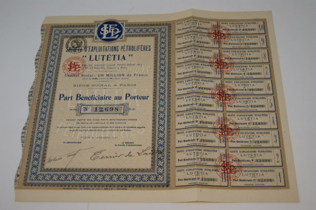 Société d'exploitations pétrolifères Lutétia