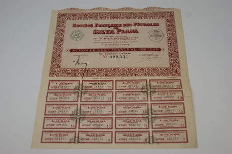 Société Française des pétroles de Silva Plana