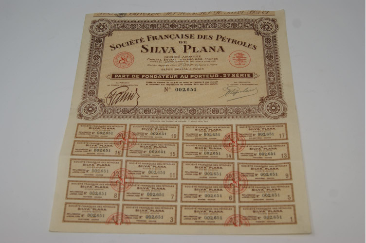 Société Française des pétroles de...