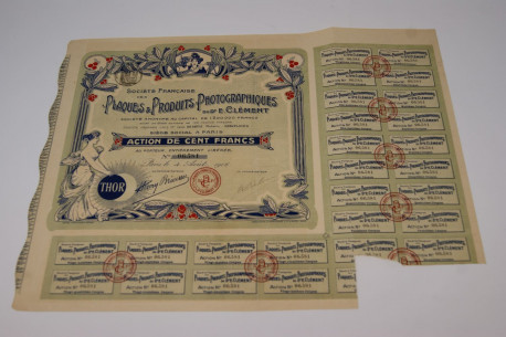 Société française des plaques et produits photographiques du Dr E.Clément