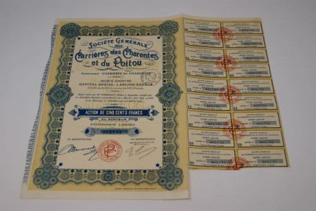 Société générale des Carrières des Charentes et du Poitou