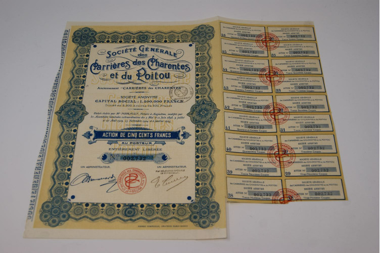 Société générale des Carrières des Charentes et du Poitou