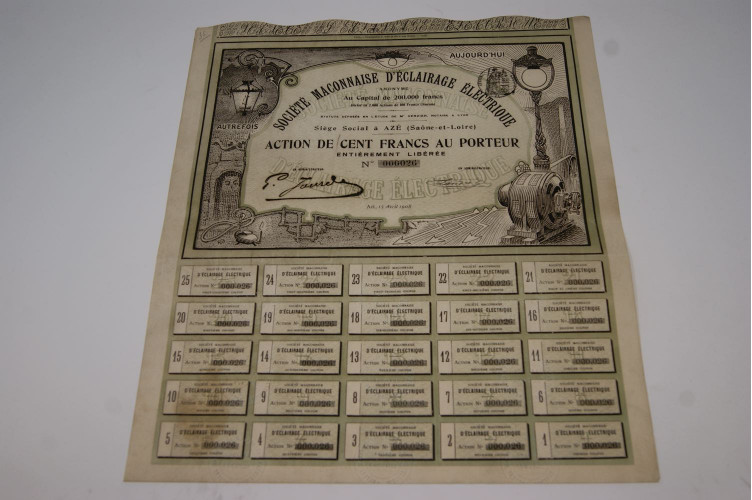 Société maconnaise d'éclairage éléctrique