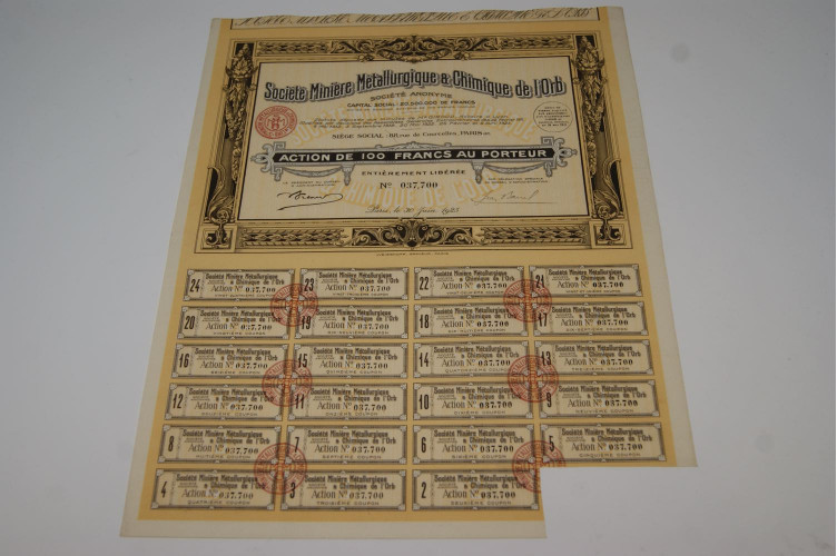 Société minière métalurgique et chimique de l'Orb