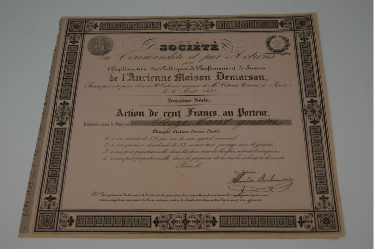 Société pour l'exploitation des fabriques de parfumeries et de savons de l'Ancienne Maison Demarson