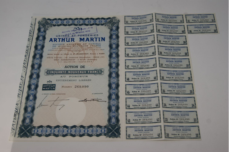 Usines et fonderies Arthur Martin