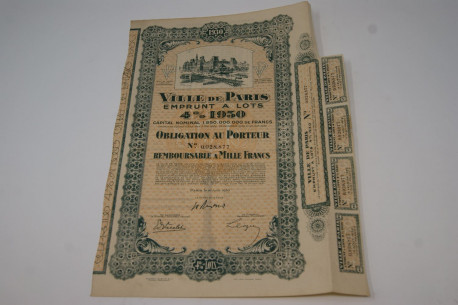 Ville de Paris emprunt