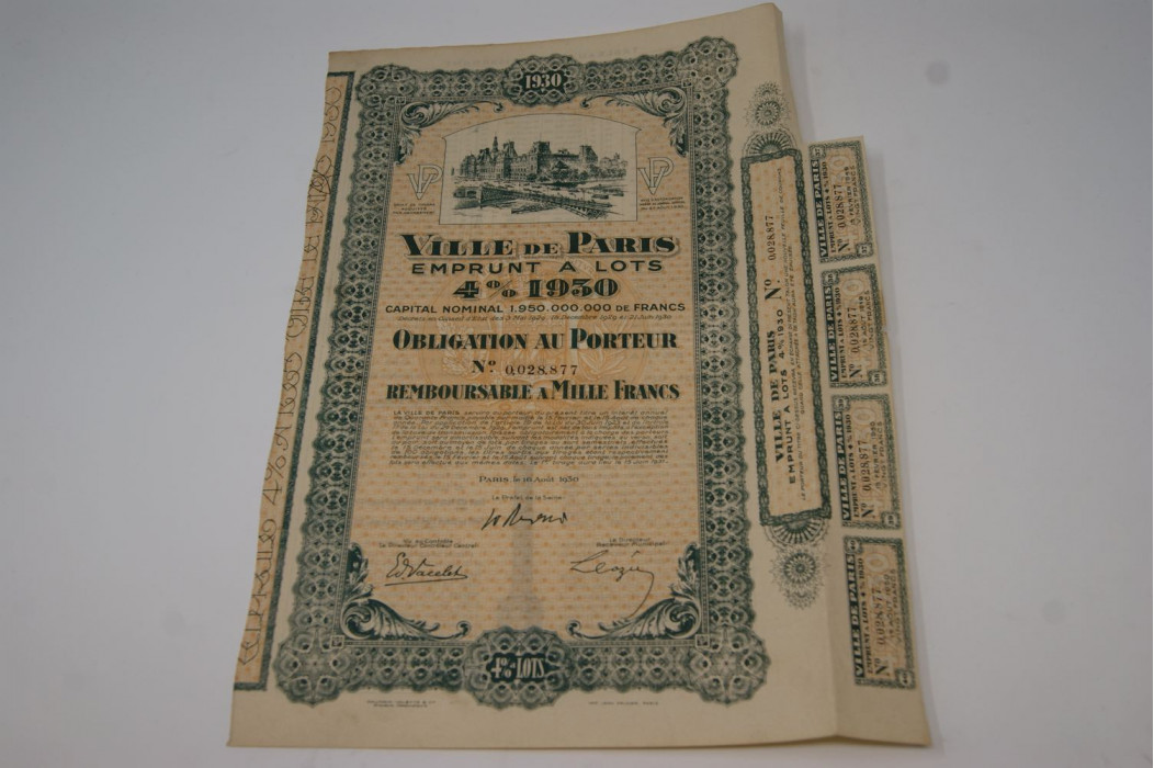 Ville de Paris emprunt