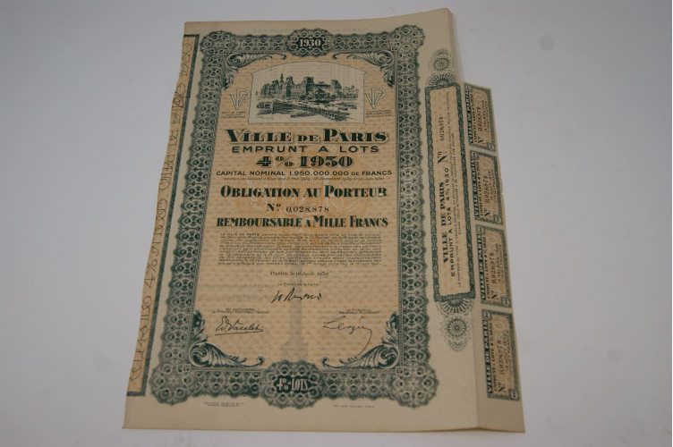 Ville de Paris emprunt